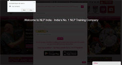 Desktop Screenshot of nlpindia.net